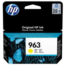 HP 963 Original Ink Cartridge for HP OfficeJet Yellow 3JA25AE