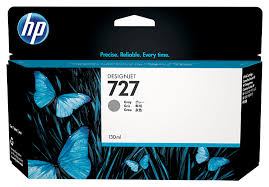 HP 727 Designjet Original Ink Cartridge - 130ml - Gray B3P24A