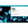 HP 728 (300ml) DesignJet Original Ink Cartridge - Yellow F9K15A - Image 2