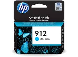 HP 912 Original Ink Cartridge for HP Officejet - Standard - Cyan 3YL77AE