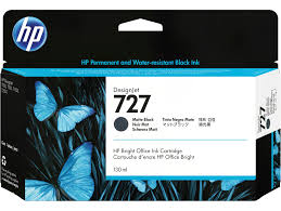 HP 727 Designjet Original Ink Cartridge - 130ml -   Matte Black B3P22A