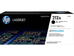 HP 212A Original Toner Cartridge for HP Color LaserJet Enterprise- Black W2120A