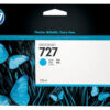 HP 727 Designjet Original Ink Cartridge - 130ml - Cyan B3P19A - Image 2