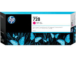 HP 728 (300ml) DesignJet Original Ink Cartridge - Magenta F9K16A