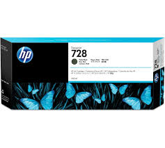 HP 728 (300ml) DesignJet Original Ink Cartridge - Matte Black F9J68A