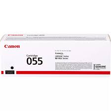 Canon 055 Original Toner Cartridge for Canon i-SENSYS MF744Cdw, MF742Cdw, LBP663Cdw, LBP664Cx, MF746Cx Printers - Black 3016C002