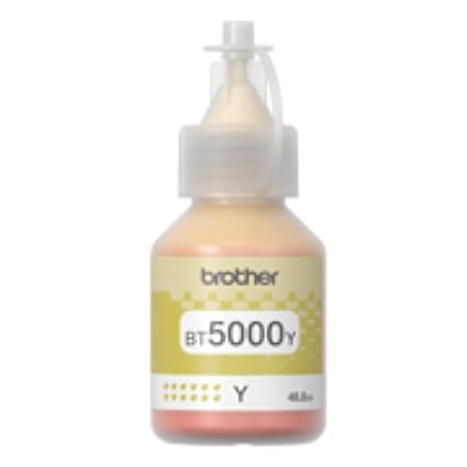 Brother BT5000Y Ink Bottle (Yellow) - Image 2
