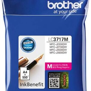 Brother Genuine Lc3717M High Yield Magenta Printer Ink Cartridge
