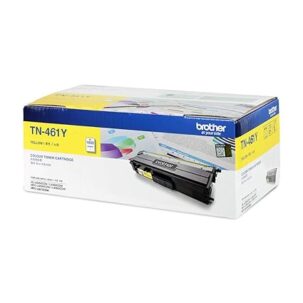 Brother Genuine TN-461Y Standard Yield Yellow Ink Printer Toner Cartridge, Prints up to 1,800 pages