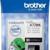 Brother Genuine LC472BK Printer Ink Cartridge, Prints up to 550 pages,Black - Image 2