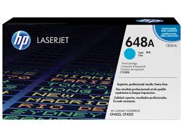 HP 648A Original LaserJet Toner Cartridge - Cyan CE261A
