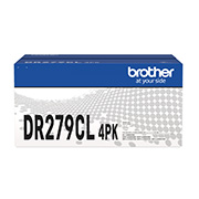 Genuine Brother DR-279CL DR-279CL Complete Drum Set (20,000 Pages) for Brother HL-L3280cdw, MFC-L3760CDW, MFC-L8390CDW Printers DR-279CL