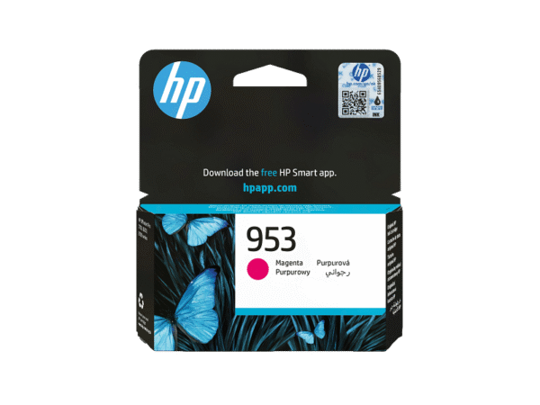 HP 953 Original Ink Cartridge for HP OfficeJet Pro 7720, 7730, 7740, 8210, 8730 All-in-One Printers -Magenta-F6U13AE