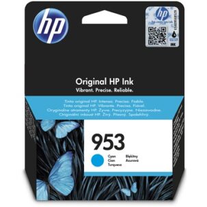HP 953 Original Ink Cartridge for HP OfficeJet Pro 7720, 7730, 7740, 8210, 8730 All-in-One Printers -Cyan-F6U12AE