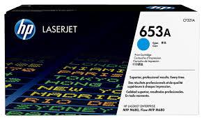 HP 653A Original LaserJet Toner Cartridge - Cyan CF321A