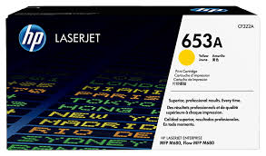 HP 653A Original LaserJet Toner Cartridge - Yellow CF322A