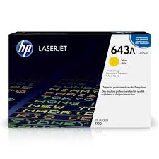 HP 643A Original LaserJet Toner Cartridge - Yelllow Q5952A