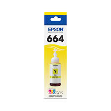 Epson 664 YL Ink Bottle (Yellow) - 70 ml