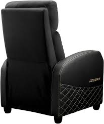 COUGAR Ranger Elite Gold Gaming Sofa, Plush Velvet Upholstery, Side Pocket, Foldable Footrest & Reclining Backrest - Image 2