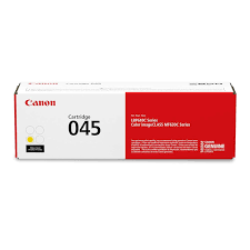 Canon Genuine Toner, Cartridge 045 Yellow (1239C001), 1 Pack, for Canon Color imageCLASS