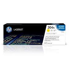 HP 304A Original LaserJet Toner Cartridge - yellow- CC532A