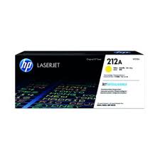 HP 212A Original Toner Cartridge for HP Color LaserJet Enterprise MFP M578dn, M554dn, M555dn, M555x - Yellow W2122A