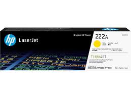 HP 222A Original Toner Cartridge for HP LaserJet Pro 3203, 3288, MFP 3303, MFP 3388 Printer Series - Yellow W2222A