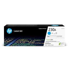 HP 230A Original Toner Cartridge for HP Color LaserJet Pro 4203dn, 4203dw, MFP 4303fdw, MFP 4303dw - Cyan W2301A