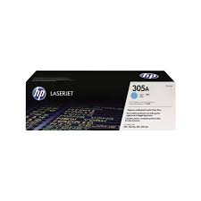 HP 305A Original LaserJet Toner Cartridge - Cyan CE411A