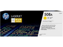HP 508A Original Toner Cartridge for HP Color LaserJet Enterprise M552dn, M553dh, M553dn, M553n, M553x, Flow MFP M577c, Flow MFP M577c, MFP M577dn, MFP M577f Printers - Yellow CF362A