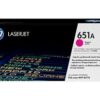 HP 651A Original LaserJet Toner Cartridge - Magenta CE343A - Image 2