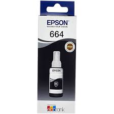 Epson 664 BK Ink Bottle (Black) - 70 ml