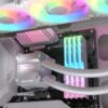 3MPUL240.0002 COUGAR LIQUID COOLING POSEIDON Ultra ARGB 240 (WHI - Image 4