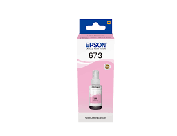 Epson 673 LT MG Light Ink Bottle (Magenta) - 70 ml