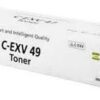 Genuine Canon CEXV49BLACK C-EXV 49 Black Toner Cartridge - Image 2