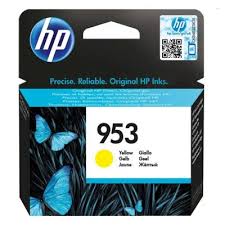 HP 953 Original Ink Cartridge for HP OfficeJet Pro 7720, 7730, 7740, 8210, 8730 All-in-One Printers -Yellow-F6U14AE