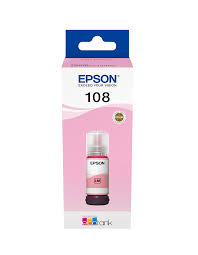 Epson 108 EcoTank Light Magenta ink bottle