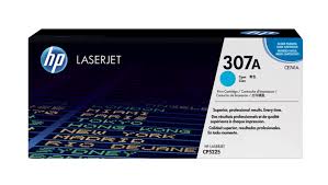HP 307A Original Toner Cartridge for HP Color LaserJet Professional CP5220 Printer series - Cyan CE741A