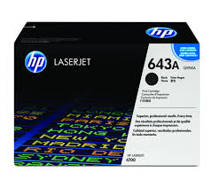 HP 643A Original LaserJet Toner Cartridge - Black original Q5950A