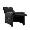 COUGAR Ranger Elite Gold Gaming Sofa, Plush Velvet Upholstery, Side Pocket, Foldable Footrest & Reclining Backrest - Image 3