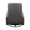 Cougar FIDOM Gray Sofa Chair, Breathable Imitation Linen Upholstery, Lumbar Support, Recline, Swivel & Rock Features, Up to 150kg Weight Support, Specialized Padding | 3MFDFGRO.0001 - Image 4