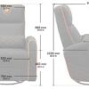 Cougar 3MRANGXB.0001 Ranger Gaming Sofa Steel Frame 160 Recline - Image 5