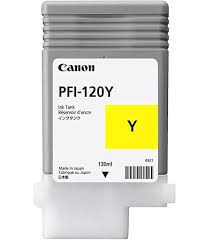 Canon PFI120 (130ml) Original Ink Cartridge  - Yellow2888C001AA