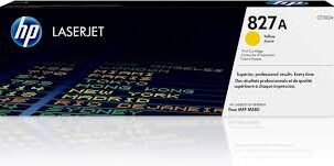 HP 827A Original Toner Cartridge for HP LaserJet Enterprise Flow MFP M880 -Yellow CF302A