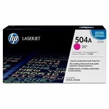 HP 504A Original LaserJet Toner Cartridge - Magenta CE253A