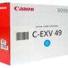 Genuine Canon CEXV49CYAN C-EXV 49 Cyan Toner Cartridge for Canon Printers - Image 3