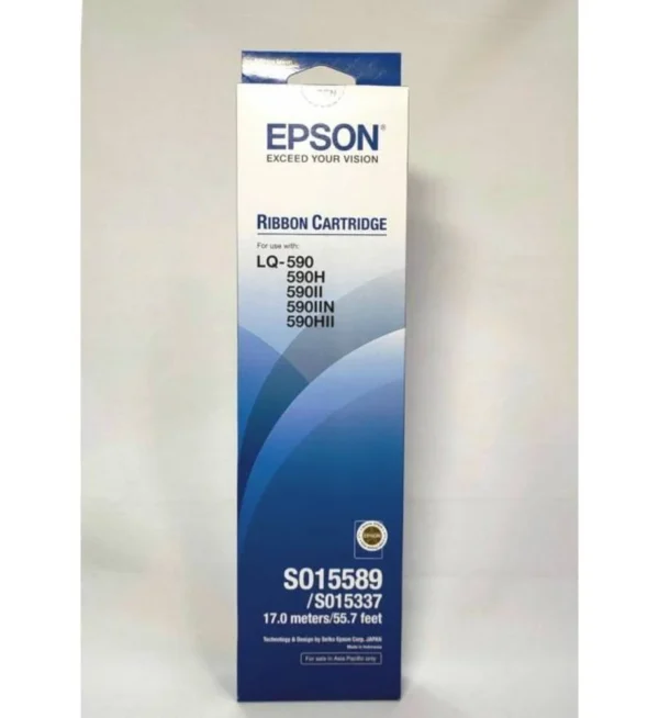 Epson LQ 590, LQ 590H Ribbon Cartridge, C13S015589